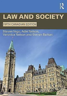 Law and society canadian - and, society: