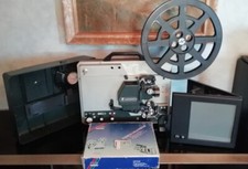 Microtecnica Micron 16 proiettore film pellicola 16mm + telecinema videotransfer
