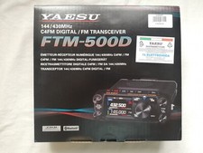 Ricetrasmettitore Yaesu FTM-500DE digitale Dual Band 50 W, C4FM/FM, 144/430 MHz