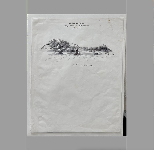 Pietro annigoni 1975 - pietro, disegno