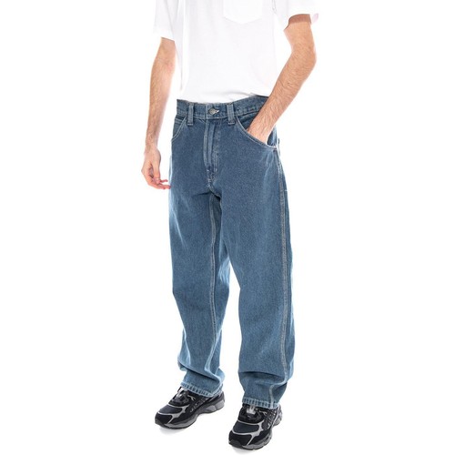 Skate check loose - check-5, denim