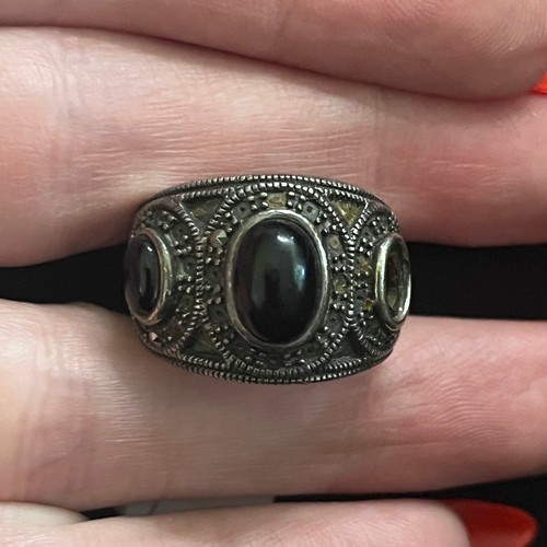 Anello vintage argento - anello,