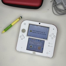 Console Nintendo 2DS Bianca e