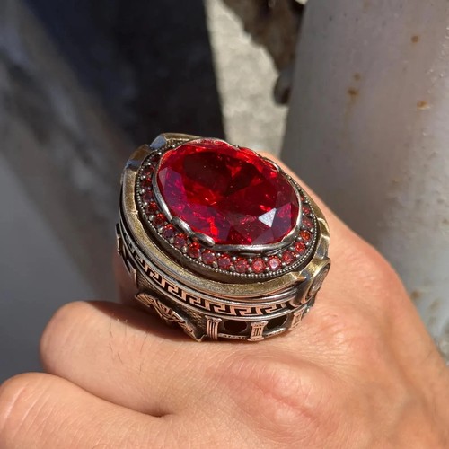 Anello uomo 925 fatto mano - anello,