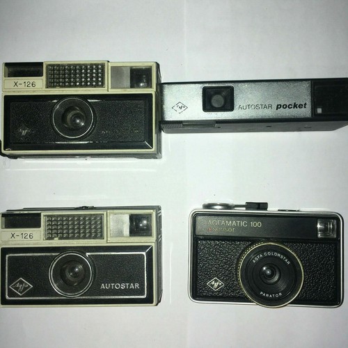 Lotto agfa vintage - 4, 2x