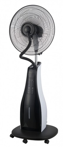 Ventilatore con nebulizzatore