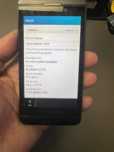 Blackberry z10 16gb - -, black