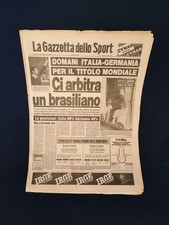 La Gazzetta Dello Sport Mondiale 1982 10 Luglio 1982  Originale Completo