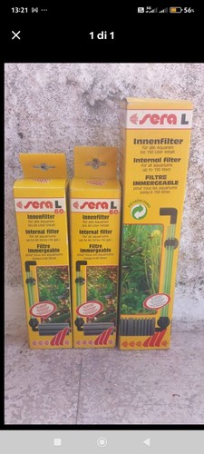 Lotto filtri sera inner - filtri,