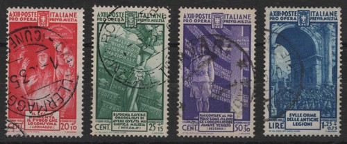 Italia regno 1935 pro opera - italia,