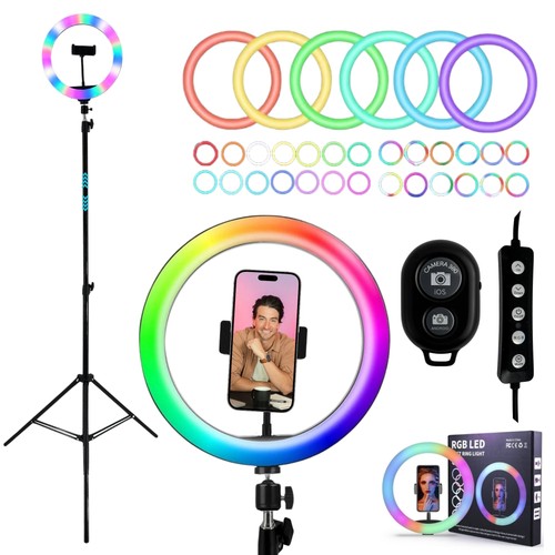 Luce anello led rgb con - luce, ad