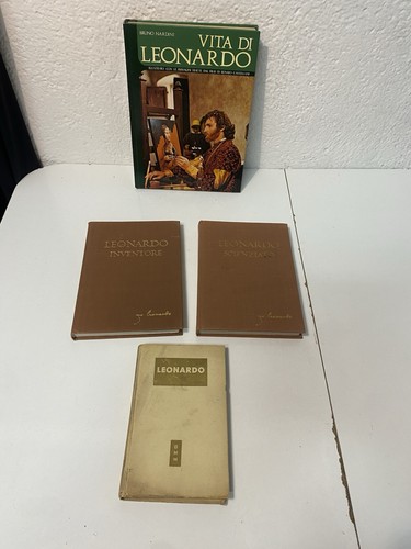 Lotto libri leonardo - lotto, 4