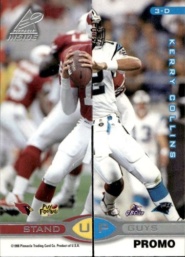 Card football pinnacle 1998 - pinnacle,