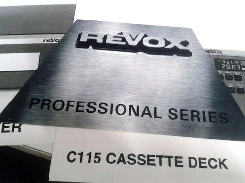Studer revox documentazione - studer-revox,