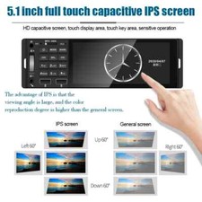 Autoradio  5.1 pollici HD Car Bluetooth MP5 Radio Car MP5 Card Player mp3 usato