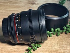 Samyang 85mm T1.5 VDSLR AS UMC II - Canon EF
