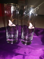 6 Bicchieri cristallo vintage