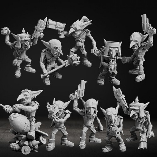 Set orco goblin - set,