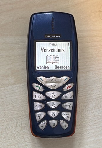 Nokia 3510i blu arancione - blu,
