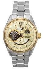 Orologio da uomo Orient Star Casual Skeleton Champagne Dial RE-AV0124G 100M