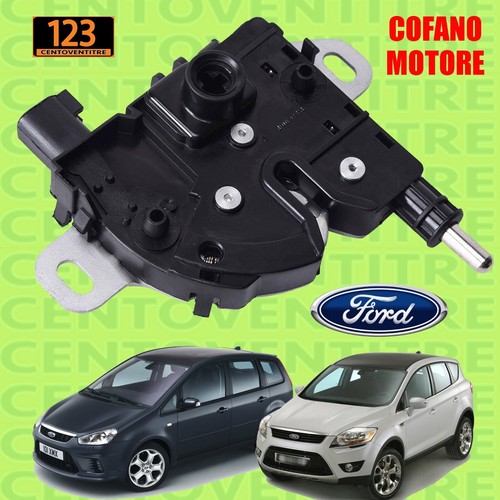 Serratura cofano motore - serratura,