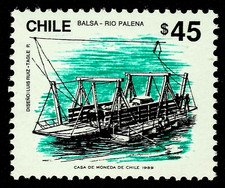 CHILE, TRANSPORTATION, BALSA