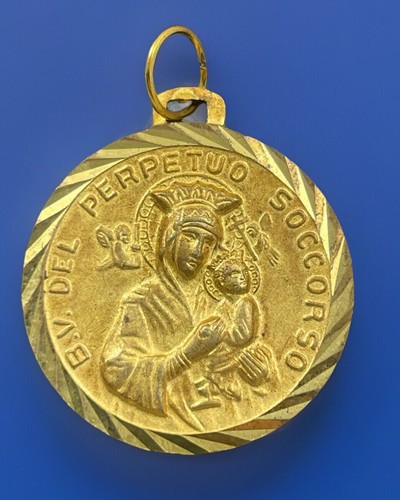 Medaglia religiosa vintage