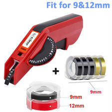 Etichettatrice Manuale Aggiungi 7 Nastri per Sostituzione Goffratura 3D Da 9/12 