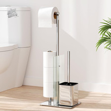 Floor Toilet Paper Holder with