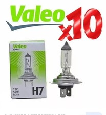 PROMO PACK KIT LAMPADE LAMPADINE VALEO ESSENTIAL H7 12V 55W (10 PEZZI) AUTO MOTO