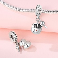 925 Sterling Silver I LOVE