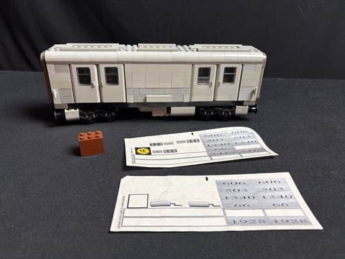 Lego 10025 vagone treno - vagone,