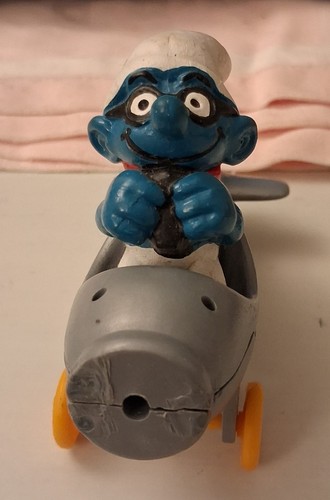 Puffi puffo aviatore - puffo, con