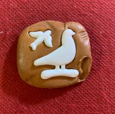 COLOMBE BISCOTTO gomma da cancellare vintage MULINO BIANCO Anni 80 GOMMINA