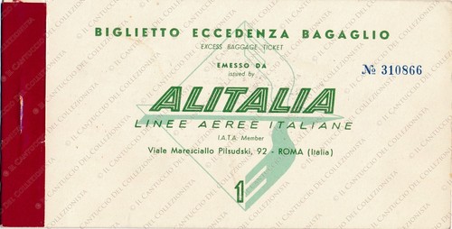 1961 milano alitalia linee - 1961,