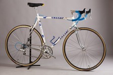 Bici da strada Francesco Moser FORMA Deda Zero telaio acciaio Campagnolo Athena 11