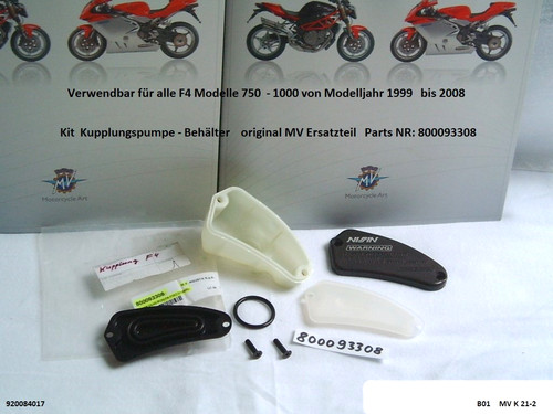 Agusta kit serbatoio - mv,