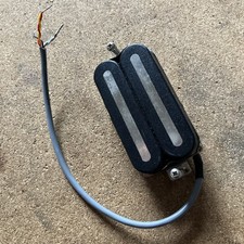 Humbucker ponte Schecter 'Dallas era' originale anni 80, nero, Schaller Hot Stuff?