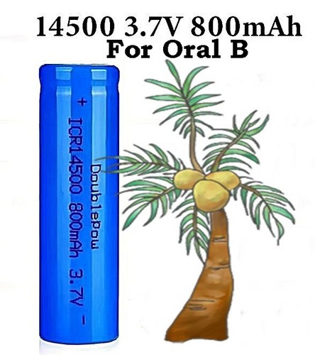 Batteria 800 mah 14500 - 1,