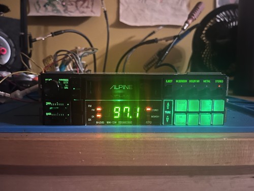Cassetta alpine 7272 - fm/am,