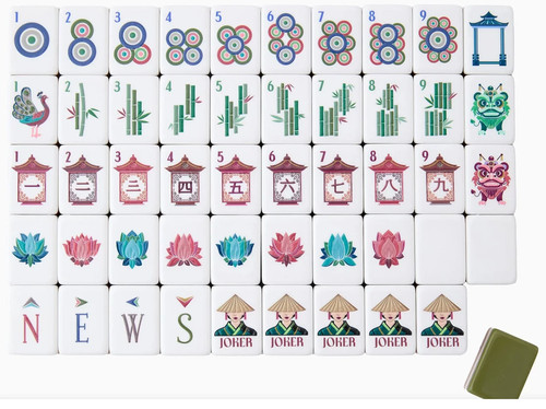 Mahjong drake set di - drake,