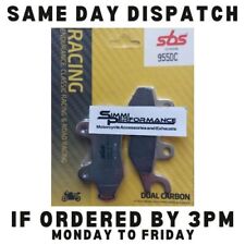 Pastiglie freno anteriori SBS Dual Carbon Race Kawasaki EX 250 R Ninja 2018 2019 2020