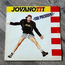 Jovanotti - Jovanotti For President (LP, Album, 1988 ITALY)