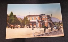 Cartolina LUGANO Svizzera Stazione S.F.F. non viaggiata Cedraschi n.95