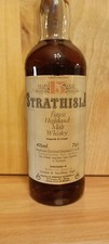 strathisla  whisky 15 years old bottiglia anni 80 per collezionisti.