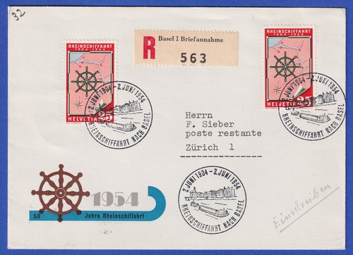 Svizzera 1954 navigazione - navigazione, sul