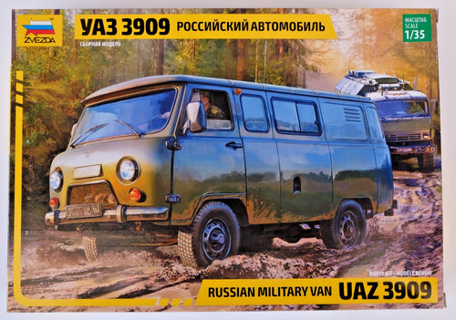 Zvezda 3644 uaz - 3909, furgone