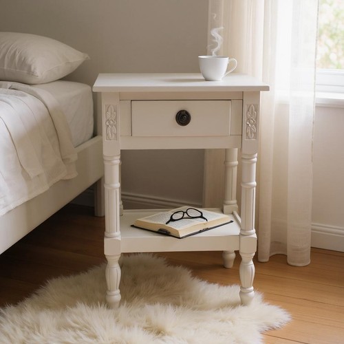 Comodino legno grigio - in,