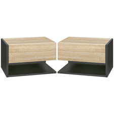 Elegante comodino da parete