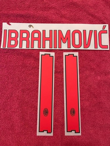 Kit ibrahimovic rossonero x - kit,